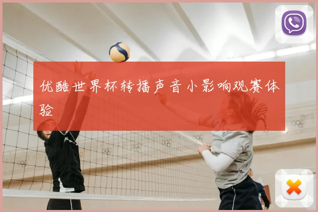 优酷世界杯转播声音小影响观赛体验