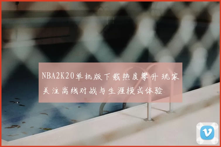 NBA2K20单机版下载热度攀升 玩家关注离线对战与生涯模式体验